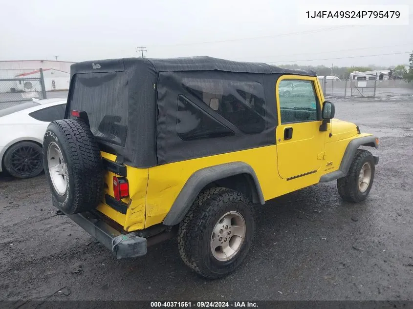 1J4FA49S24P795479 2004 Jeep Wrangler / Tj Sport