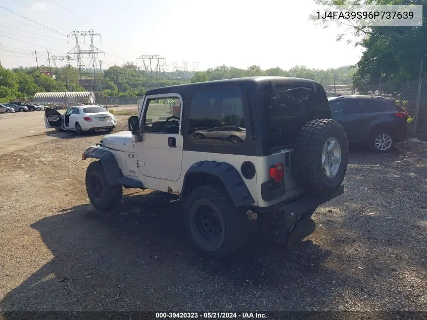 2006 Jeep Wrangler X VIN: 1J4FA39S96P737639 Lot: 39420323