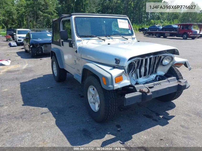 2006 Jeep Wrangler X VIN: 1J4FA39SX6P776627 Lot: 39711772