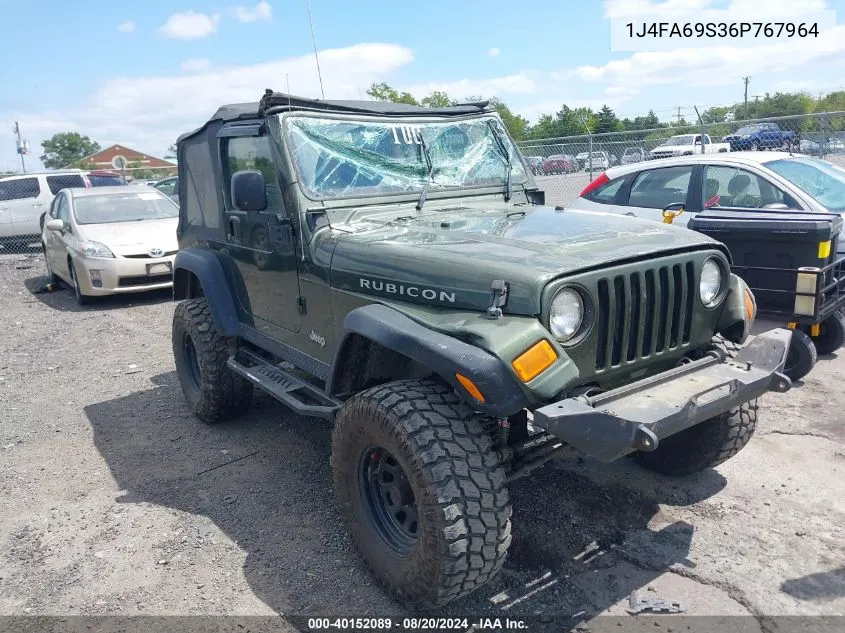 1J4FA69S36P767964 2006 Jeep Wrangler Rubicon