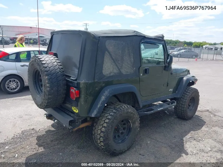 2006 Jeep Wrangler Rubicon VIN: 1J4FA69S36P767964 Lot: 40152089