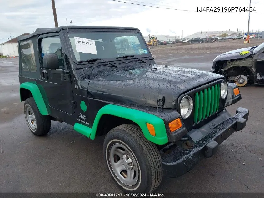 2006 Jeep Wrangler Se VIN: 1J4FA29196P764454 Lot: 40501717