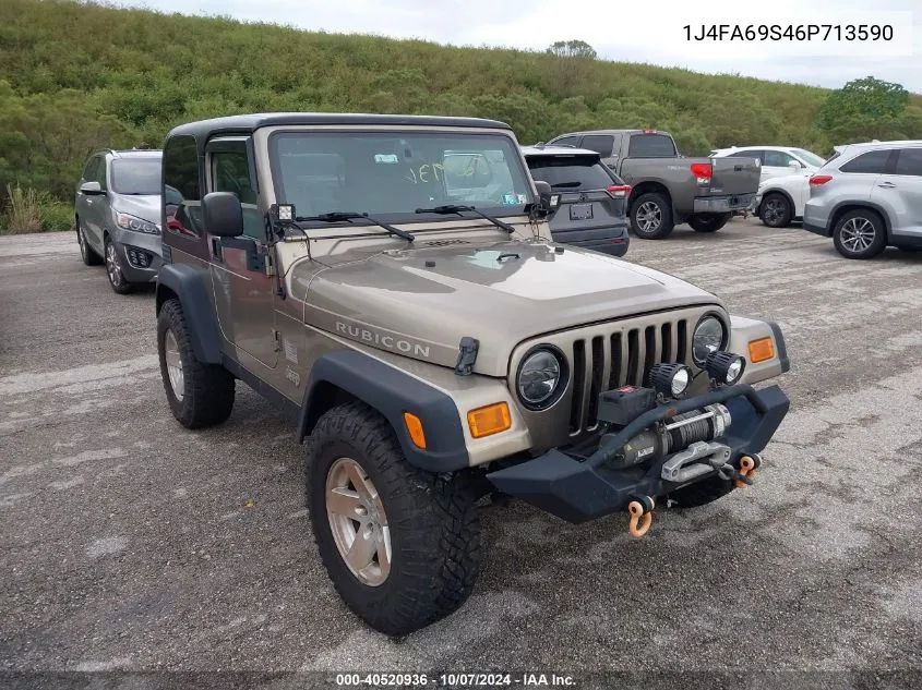 1J4FA69S46P713590 2006 Jeep Wrangler Rubicon