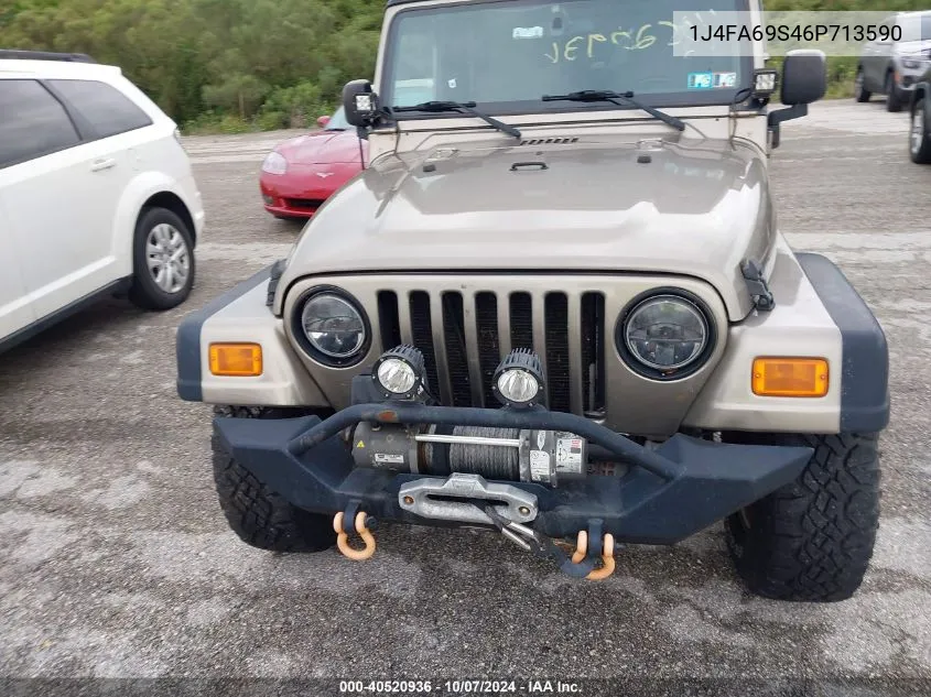 1J4FA69S46P713590 2006 Jeep Wrangler Rubicon