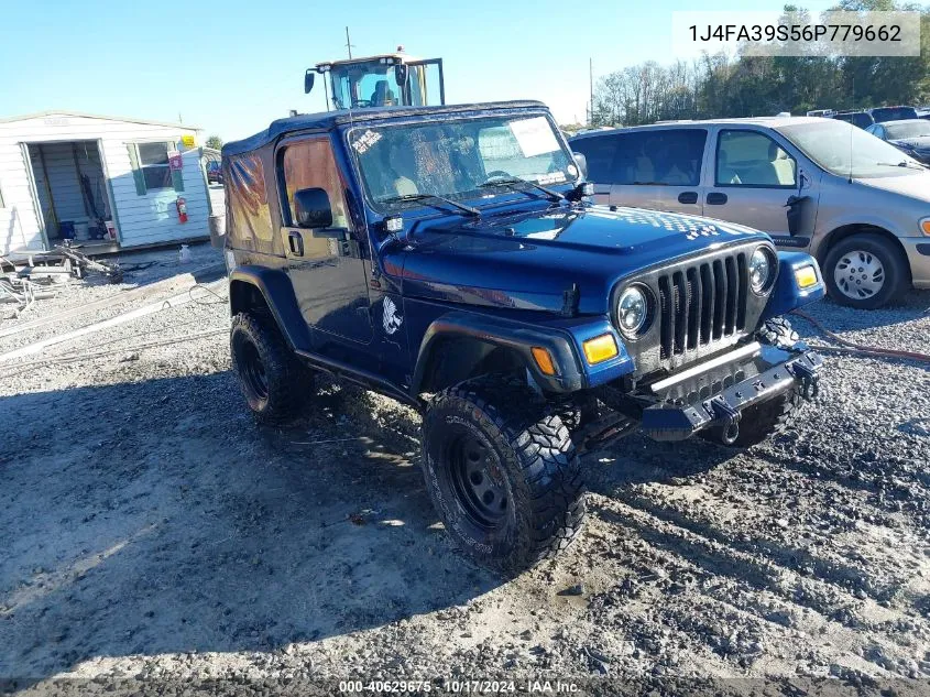 2006 Jeep Wrangler X VIN: 1J4FA39S56P779662 Lot: 40629675