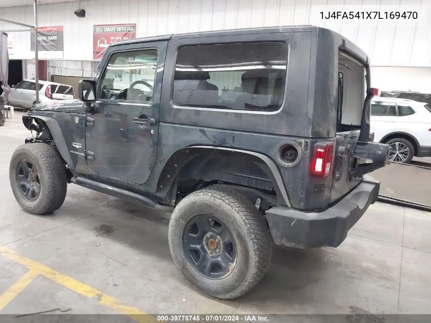 1J4FA541X7L169470 2007 Jeep Wrangler Sahara