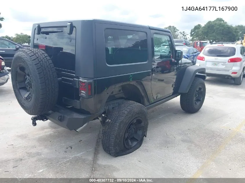 1J4GA64177L167900 2007 Jeep Wrangler Rubicon