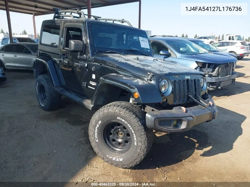 1J4FA54127L176736 2007 Jeep Wrangler Sahara