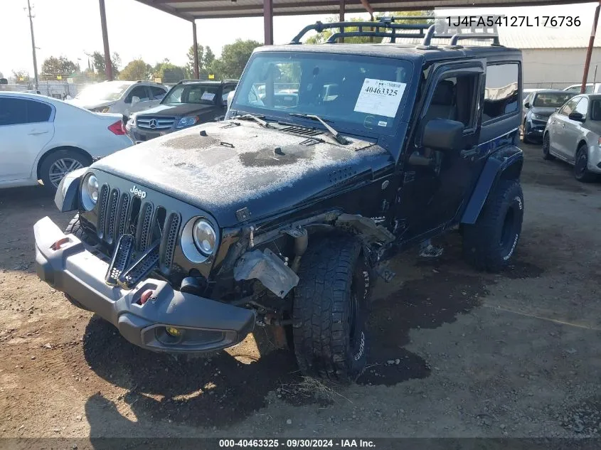 1J4FA54127L176736 2007 Jeep Wrangler Sahara