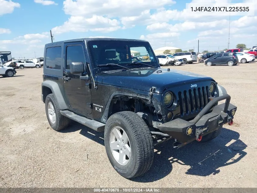 2007 Jeep Wrangler X VIN: 1J4FA241X7L225535 Lot: 40470675