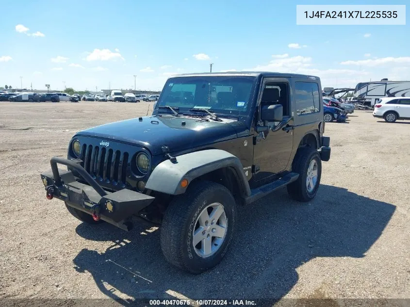 2007 Jeep Wrangler X VIN: 1J4FA241X7L225535 Lot: 40470675