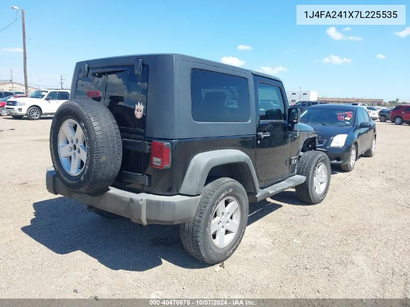 2007 Jeep Wrangler X VIN: 1J4FA241X7L225535 Lot: 40470675