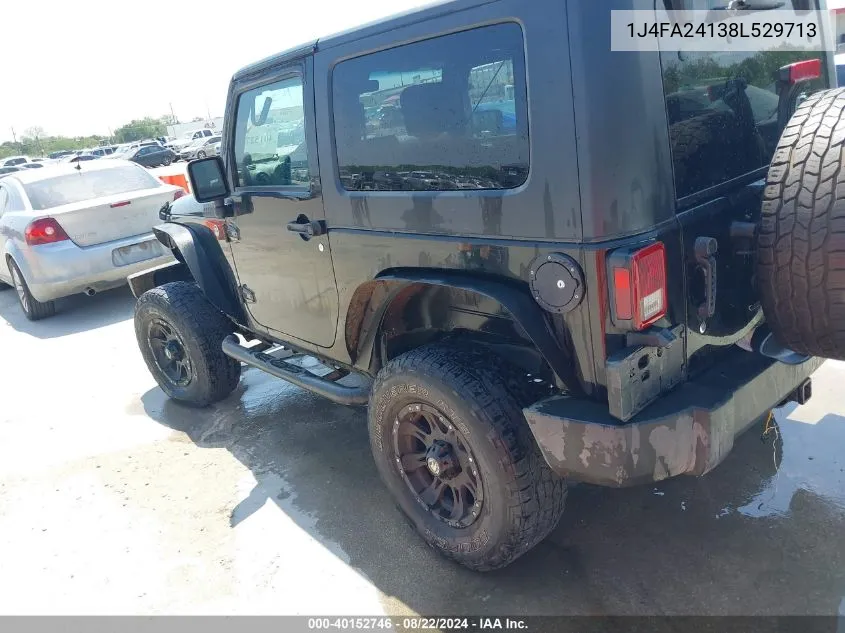 1J4FA24138L529713 2008 Jeep Wrangler X