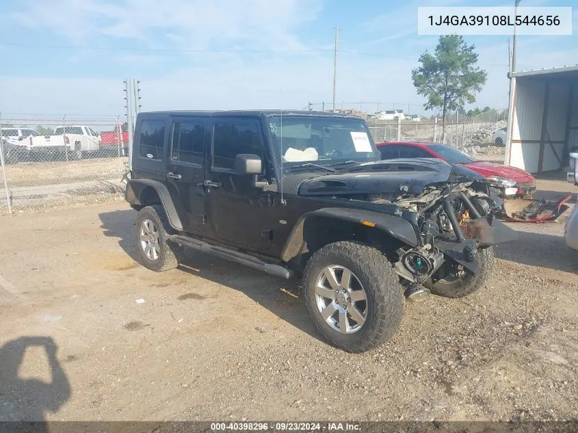 2008 Jeep Wrangler Unlimited X VIN: 1J4GA39108L544656 Lot: 40398296