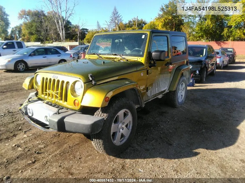 1J4FA54198L525313 2008 Jeep Wrangler Sahara