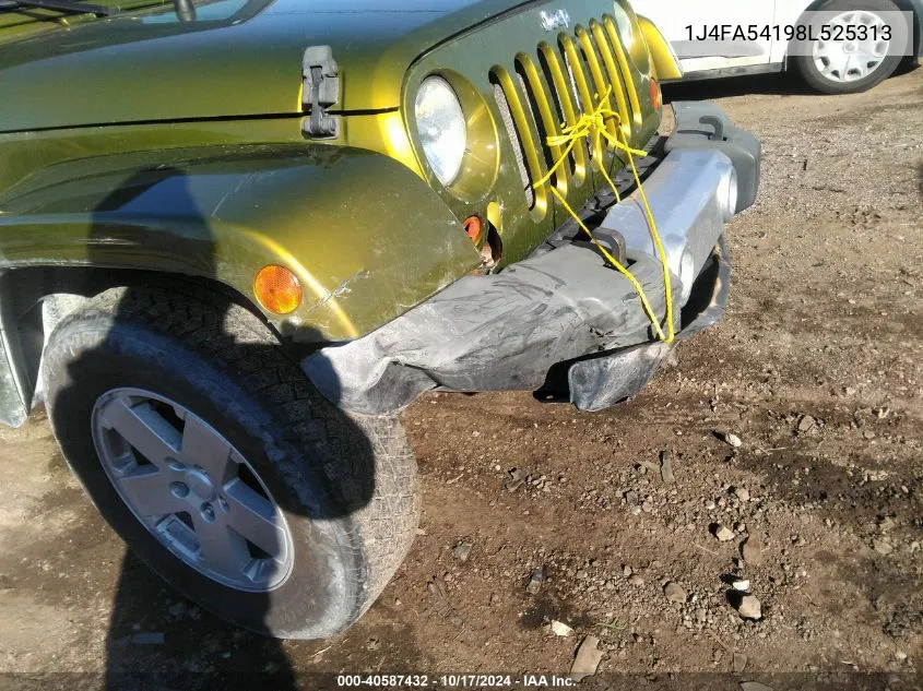 1J4FA54198L525313 2008 Jeep Wrangler Sahara