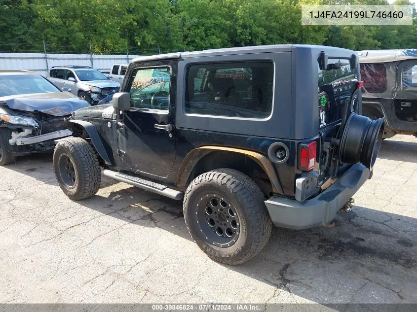 1J4FA24199L746460 2009 Jeep Wrangler X