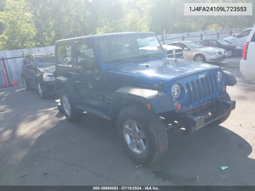 1J4FA24109L723553 2009 Jeep Wrangler X