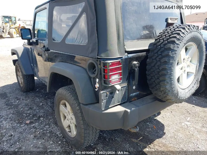 1J4GA64189L705099 2009 Jeep Wrangler Rubicon