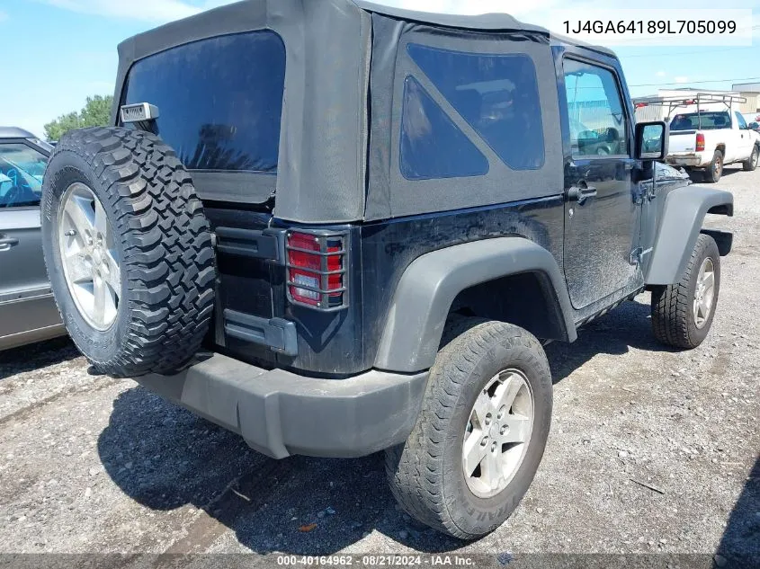 1J4GA64189L705099 2009 Jeep Wrangler Rubicon