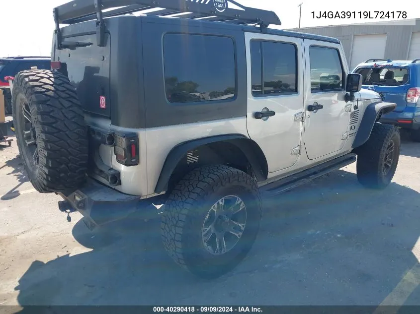 1J4GA39119L724178 2009 Jeep Wrangler Unlimited X