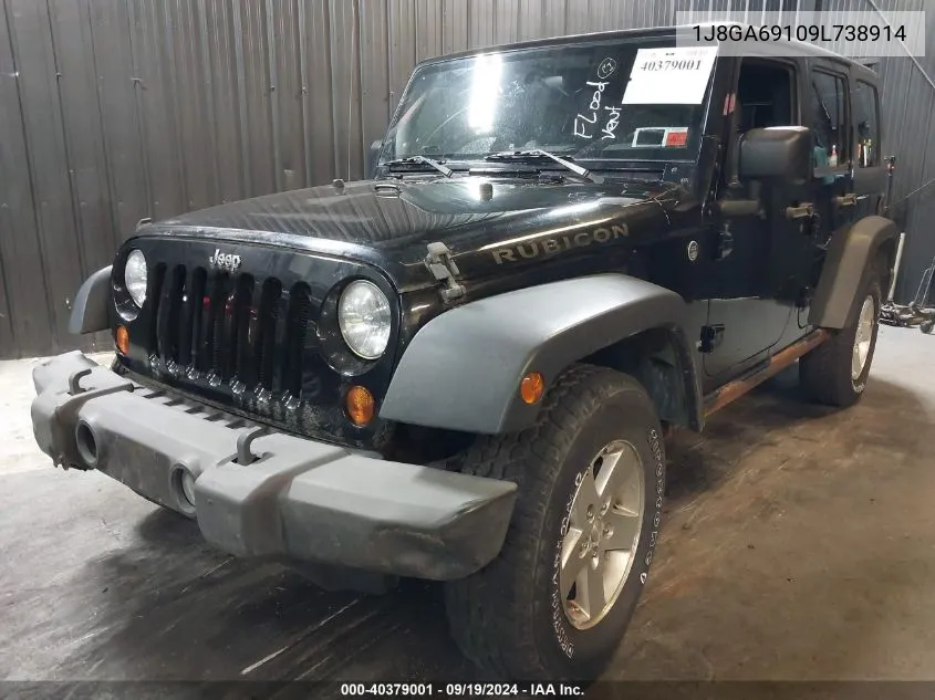 1J8GA69109L738914 2009 Jeep Wrangler Unlimited Rubicon