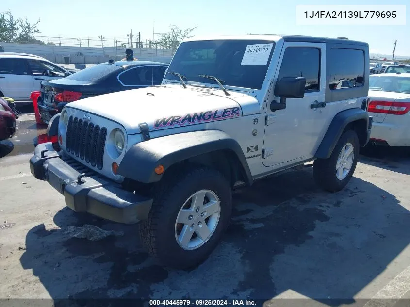 1J4FA24139L779695 2009 Jeep Wrangler X