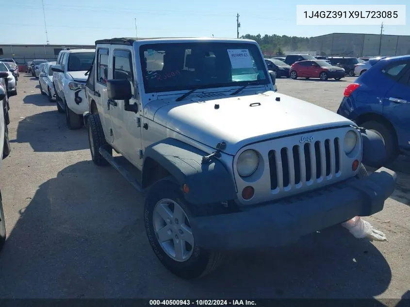 1J4GZ391X9L723085 2009 Jeep Wrangler Unlimited X Rhd