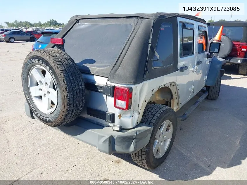 2009 Jeep Wrangler Unlimited X Rhd VIN: 1J4GZ391X9L723085 Lot: 40500943