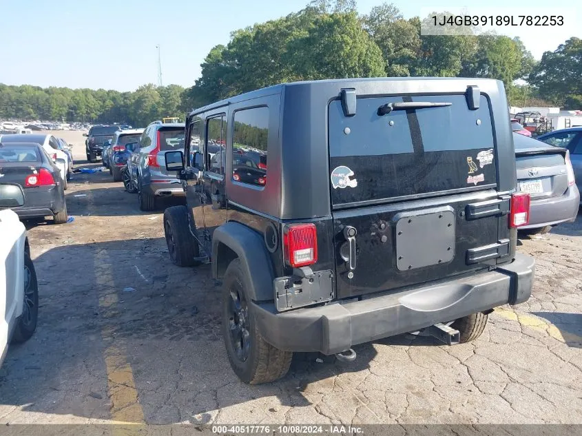 2009 Jeep Wrangler Unlimited X VIN: 1J4GB39189L782253 Lot: 40517776