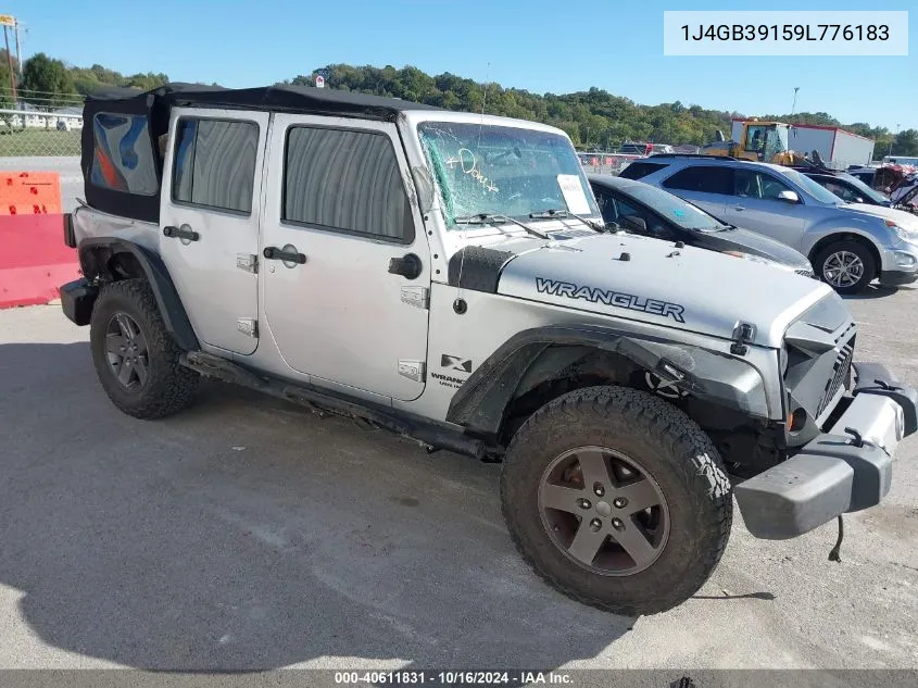 2009 Jeep Wrangler Unlimited X VIN: 1J4GB39159L776183 Lot: 40611831