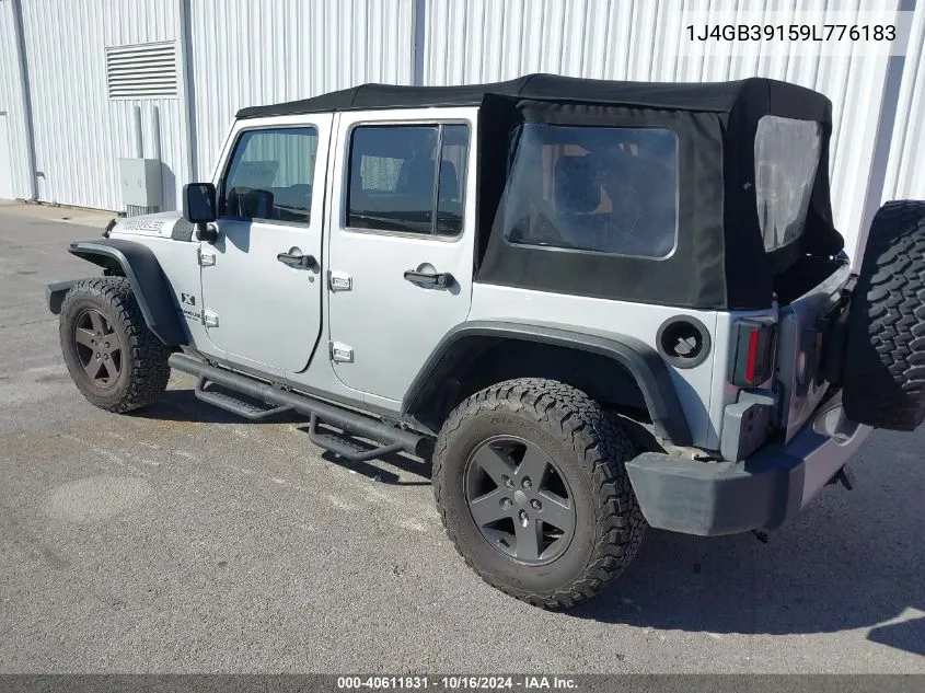 2009 Jeep Wrangler Unlimited X VIN: 1J4GB39159L776183 Lot: 40611831