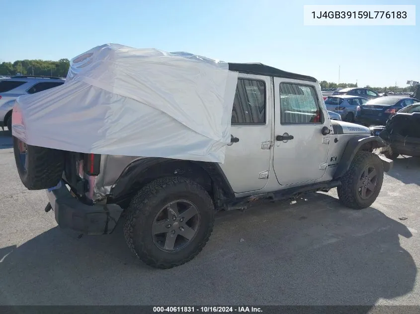 2009 Jeep Wrangler Unlimited X VIN: 1J4GB39159L776183 Lot: 40611831