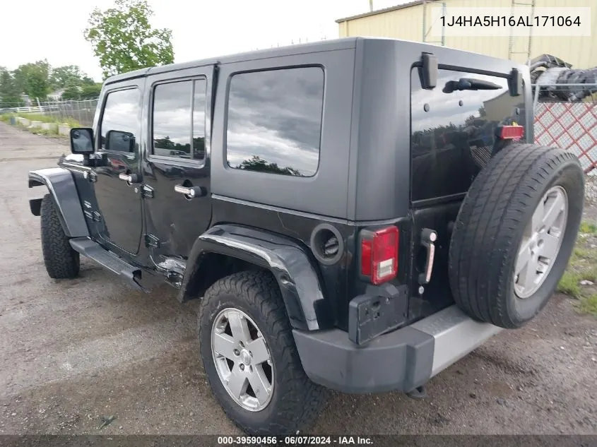 1J4HA5H16AL171064 2010 Jeep Wrangler Unlimited Sahara