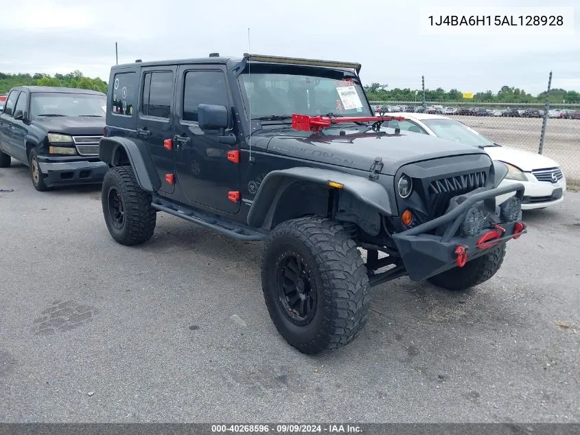 1J4BA6H15AL128928 2010 Jeep Wrangler Unlimited Rubicon