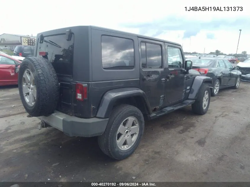 2010 Jeep Wrangler Unlimited Sahara VIN: 1J4BA5H19AL131373 Lot: 40270192