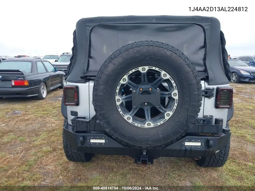 2010 Jeep Wrangler Sport VIN: 1J4AA2D13AL224812 Lot: 40514704