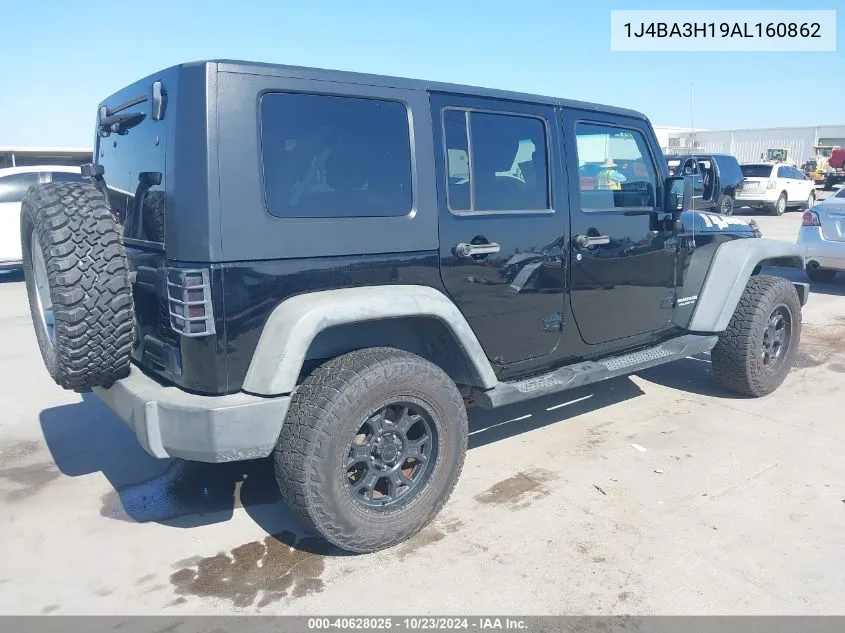 2010 Jeep Wrangler Unlimited Sport VIN: 1J4BA3H19AL160862 Lot: 40628025