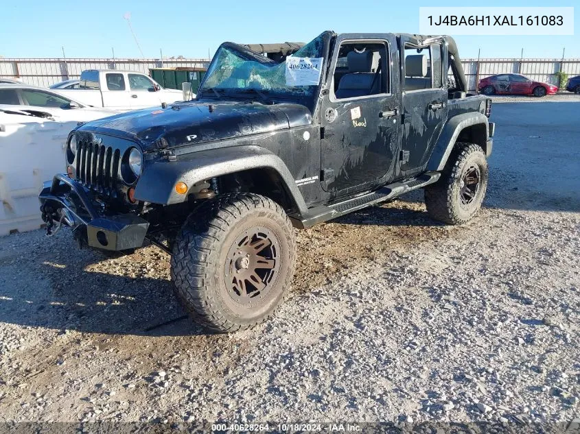 2010 Jeep Wrangler Unlimited Rubicon VIN: 1J4BA6H1XAL161083 Lot: 40628264