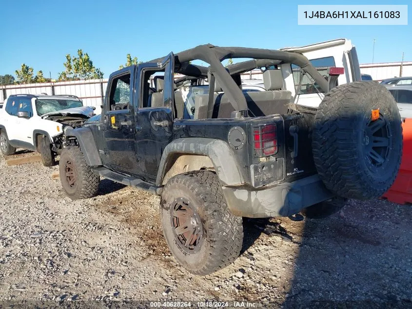 2010 Jeep Wrangler Unlimited Rubicon VIN: 1J4BA6H1XAL161083 Lot: 40628264