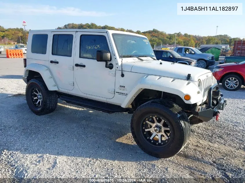 2010 Jeep Wrangler Unlimited Sahara VIN: 1J4BA5H11AL182897 Lot: 40685675