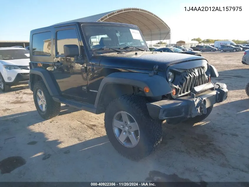 2010 Jeep Wrangler Sport VIN: 1J4AA2D12AL157975 Lot: 40922356