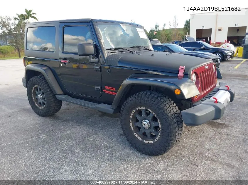 2011 Jeep Wrangler Sport VIN: 1J4AA2D19BL521682 Lot: 40829782