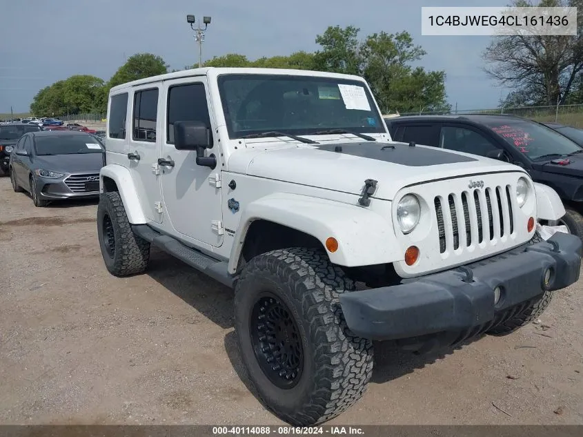 1C4BJWEG4CL161436 2012 Jeep Wrangler Unlimited Sahara