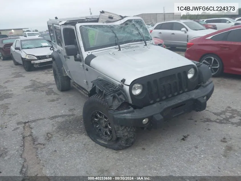 2012 Jeep Wrangler Unlimited Rubicon VIN: 1C4BJWFG6CL224373 Lot: 40233658