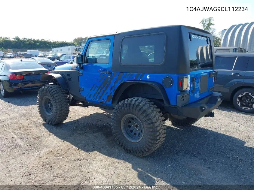 1C4AJWAG9CL112234 2012 Jeep Wrangler Sport