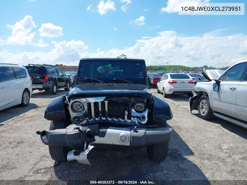 1C4BJWEGXCL273951 2012 Jeep Wrangler Unlimited Sahara