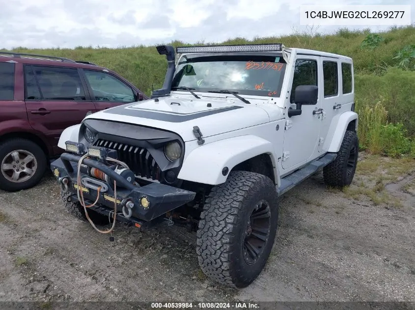 2012 Jeep Wrangler Unlimited Sahara VIN: 1C4BJWEG2CL269277 Lot: 40539984