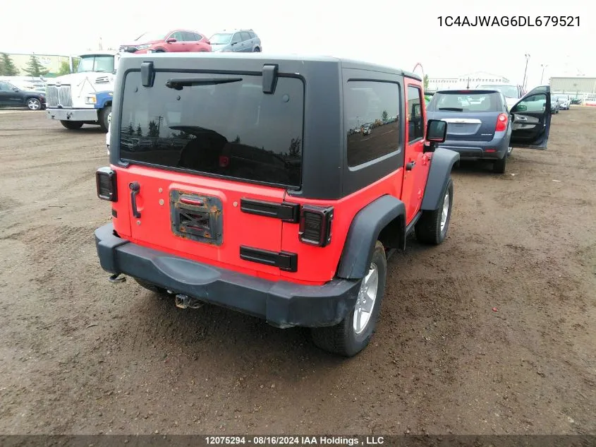 2013 Jeep Wrangler Sport VIN: 1C4AJWAG6DL679521 Lot: 12075294