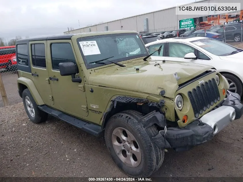 2013 Jeep Wrangler Unlimited Sahara VIN: 1C4BJWEG1DL633044 Lot: 39267430